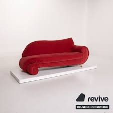 Dreisitzer sofas online kaufen modern & klassisch leder & textil 14 tage rückgaberecht dreisitzer sofas jetzt entdecken mömax. Bretz Gaudi Samt Stoff Sofa Rot Dreisitzer Couch 15412 Ebay