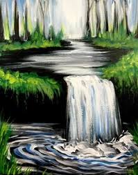 Simple Waterfall Drawing At Paintingvalley Com Explore Collection Of Simple Waterfall Drawing Simple sunset scenery drawing step by step. simple waterfall drawing at