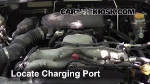 How To Add Refrigerant To A 2005 2009 Subaru Outback 2009