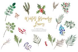 Download Christmas Greenery Clipart Yellowimages Mockups