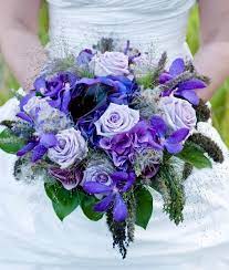 I Like This Without The Green Purple Wedding Flowers Flower Bouquet Wedding Blue Wedding Flowers