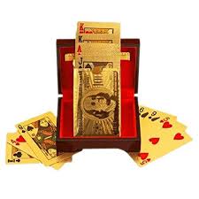 Whether you want to make a deck of regular playing cards, create a card game that you invented, or duplicate some other kinds of cards, making your own deck of cards is a relatively easy and cheap project. Luxurious 24k Gold Plated Playing Cards Case And Certificate With Wooden Gift Box Make Your Magic Tricks More Luxurious Creative Family Friends