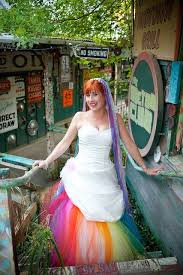 Maybe you would like to learn more about one of these? Pin Von Barbara Golden Auf Rainbow Wedding Alternative Brautkleider Regenbogenhochzeit Regenbogen Kleider