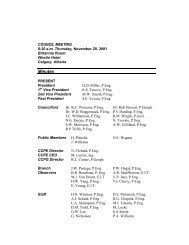 nominees for apegga 2011 election