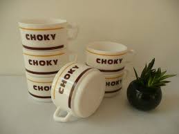 3 Tasses Choky Arcopal Vintage Tasse Chocolat Annees 70 Tasse Bols Chocolat