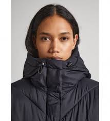 Pepe Jeans Plumífero Acolchado Mia negro
