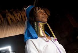 Check spelling or type a new query. Pictured The Giraffe Women Of Eastern Burma Who Wear Brass Rings Around Their Necks As A Sign Of Beauty Daily Mail Online