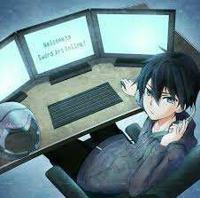 Kirito Sword Art Online Seni Anime Sword Art Online Fanart