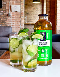 Lean Green Machine In 2020 Green Tea Lemon Tea Cocktails Fresh Lime Juice