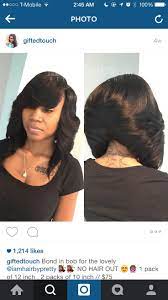Roller Set Bob Weave Hairstyles Long Weave Hairstyles Hair Styles