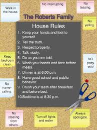 House Rules By The Mommy Blog
