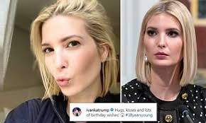 She and husband jared kushner married in 2009 and have three young children. Ivanka Trump Pouts At The Camera In Makeup Free Birthday Selfie Daily Mail Online