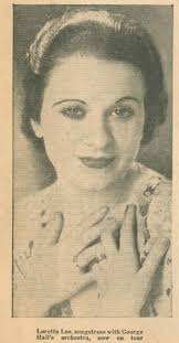 Loretta Lee vocalist George Halls Orchestra 02 : Free Download, Borrow, and  Streaming : Internet Archive