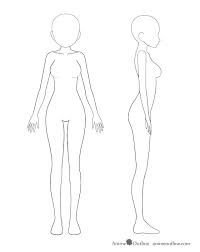 Anime outline drawing at getdrawings. Pin On Drawing Bases Ideas