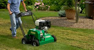 The average cost of lawn aeration is $75 to $250. A Green Future Spring Clean Up Services Calgary Lawn Yard Spring Clean Up