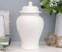 Add flowers to transform it into a gorgeous piece of decor. Salisbury White Ginger Jar Home Decor Online New Arrivals