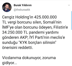 Konuyu denetleyen vergi elemanı yanlış hesap yapmış, maliye bakanlığı düzeltmiş. Facebook