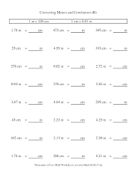 Metric Unit Measurement Chart Math Convesion Chart Byu