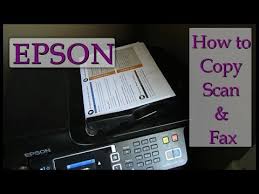 Epson workforce wf 3640 wireless network setup using printer buttons. Discover How To Fax Copy Scan On An Epson Printer Simple Easy Youtube