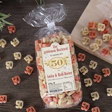 Zahlen Nudeln Mit Namen Und Datum Zum 50 Hochzeitstag Goldene Hochzeit