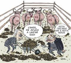 Resultado de imagem para Ilustração: Olha a cara do ladrão!