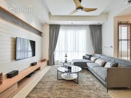 In double storey houses, the staircase is probably a part of your living room and inevitably takes up a chunk of space as well. Malaysia Scandinavian Living Room Architectural Interior Design Ideas In Malaysia Atap Co