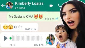 Hablo con KIMBERLY LOAIZA en WhatsApp 🙀