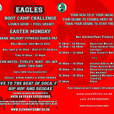 Upcoming In London Easter Bank Holiday Monday Boot Camp Challenge Fitness Dance Party Hilton Hotel Purley Way Cro In 2020 Holiday Workout Step Workout Boxercise
