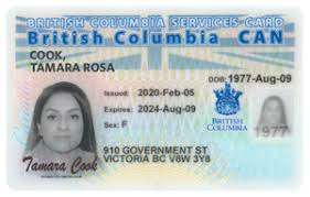 Bc Services Card Province Of British Columbia