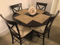 Shermag has been driven by passion for wood, a rich and noble material that inspires all our creations. Shermag Canada Solid Wood Dining Table And Chairs Classifieds For Jobs Rentals Cars Furniture And Free Stuff