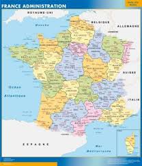Maybe you would like to learn more about one of these? Carte France Plastifiee Departements Cartes France Et Monde Murales