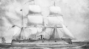 American casemate ironclad uss dunderberg 1862. Uss New Ironsides Wikipedia