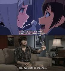Drink Water Lads Follow Me Animerrush For More Anime News And Posts Anime Caps Anime Karikatur Komik