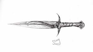 Frodo S Sword Sting By Xstraightedgex23 On Deviantart Sword Tattoo Sword Sword Drawing
