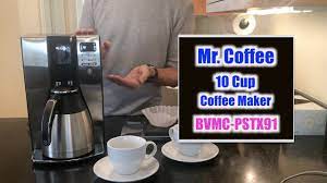 Your new coffeemaker will wake up with you in the morning and provide you breaks and treats during your hectic daily activities. Mr Coffee Bvmc Pstx91 How To Instructions And Review Youtube