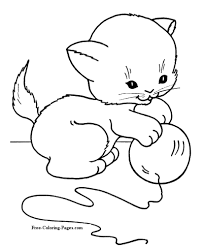 Cute printable cat coloring pages. Coloring Pages Of Cats