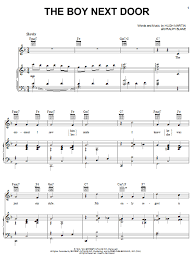 Judy Garland The Boy Next Door Sheet Music Pdf Notes Chords Film Tv Score Piano Vocal Guitar Right Hand Melody Download Printable Sku 28761