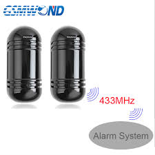 Integrated design, installation brackets, the most convenient installation. Outdoor Waterproof Infrared Beam Detector 433mhz Wireless Wired Detector Infrared Barrier Detector Detector Detector Infrareddetector Wiring Aliexpress