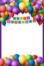 Happy Birthday Transparent Png Frame Happy Birthday Frame Happy Birthday Hd Birthday Photo Frame
