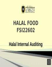 The process of awarding halal certificates involves not only an official site inspection of production plants but also the examination on the halal status of raw materials. Auditexecutionininternalhalalauditing 1 Pdf Internal Halal Auditing Audit Execution By Ahmad Sahir Jais Foodservices Halal Practices Audit Planning Course Hero