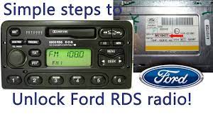 Your serial number must start with the letter v followed . Desbloqueo Del Sistema De Audio De Ford