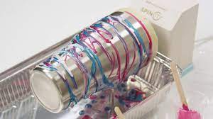 Normally mixing colors in regular eye shadow can ruin one of the two colors, it doesn't. Epoxy Tumbler With Mica Powder And The Spin It Tumbler Turner By We R Memory Keepers Youtube