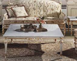 It's an antique coffee table with a very distinguished look and with lots of unique details. Carved Coffee Table With Marble Top Louis Xvi Style Ezio Bellotti Luxury Furniture Mr