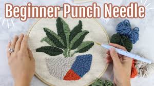 How to use an adjustable punch needle for punch needle embroidery / rug hooking. Punch Needle For Beginners Everything You Need To Get Started With Punch Needle Right Away Youtube