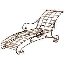 Wicker and iron side table $50. 42 Chaise Lounging W Vintage Wrought Iron Ideas Chaise Lounge Wrought Iron Vintage Patio
