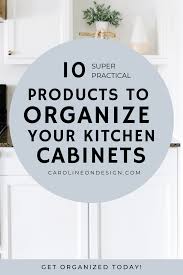 10 Clever Ways To Maximize Kitchen Cabinet Space Caroline On Design In 2020 Kitchen Cabinets Interior Decorating Tips Cabinet Space