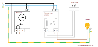 Dammerungsschalter Bei Der Elektroinstallation Aufbau Anschluss