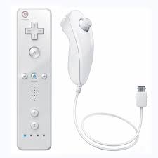 Nintendo Wii Remote Wiimote Nunchuck Game Controller Set Combo White Wii Remote Wii Game Controller