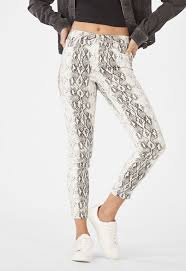 Snake Print Skinny Jeans In Snake Multi Get Great Deals At