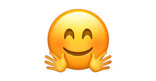 🤗 Fröhliches Gesicht mit umarmenden Händen Emoji — Bedeutung, Kopieren und  Einfügen